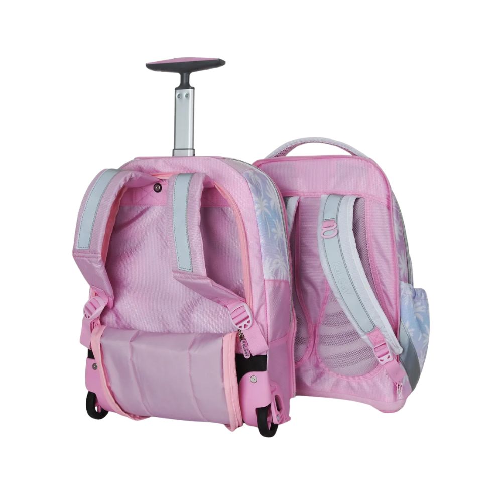 סט Barbie iTrolley קל גב – תיק טרולי אורתופדי 3 ב-1 לבנות עם קלמר תואם – תמונה 2
