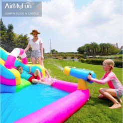 Alternative view of פארק מים מתנפח לחצר AirMyFun 82118 – מתחם קפיצה, מגלשה ובריכה לילדים