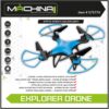 רחפן מקצועי ללא מצלמה Machina Explorer Drone – שליטה מדויקת ויציבות טיסה עם שלט רחוק