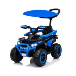 טרקטורון ממונע לילדים 6V משולב דחיפה בצבע כחול